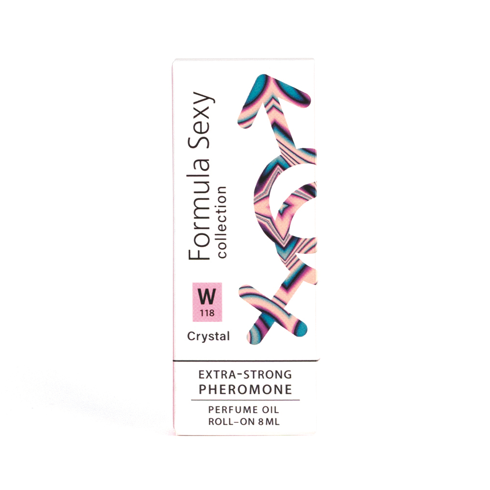 Парфюмерное масло с феромонами Formula Sexy Collection Crystal W118 (Формула Секси Коллекшн Кристал W118) – 8ml for women