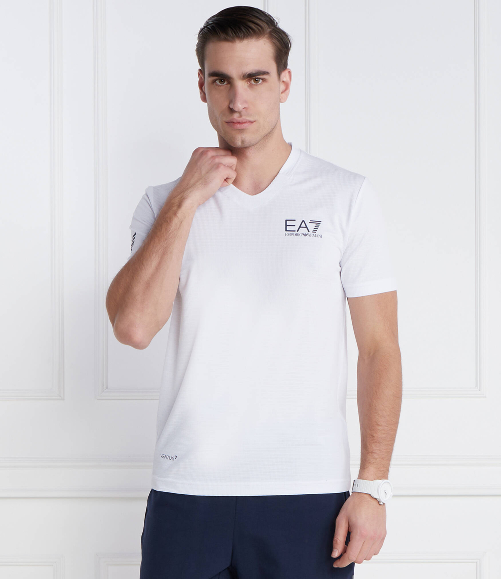 Футболка EA7 - белый(3DPT53 PJVGZ)