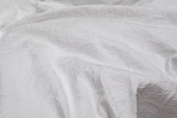 Покрывало 240x260 Garda Decor Тиара белое