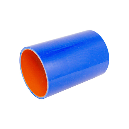 Патрубок интеркулера МАЗ (силикон) синий (Ф85х90)