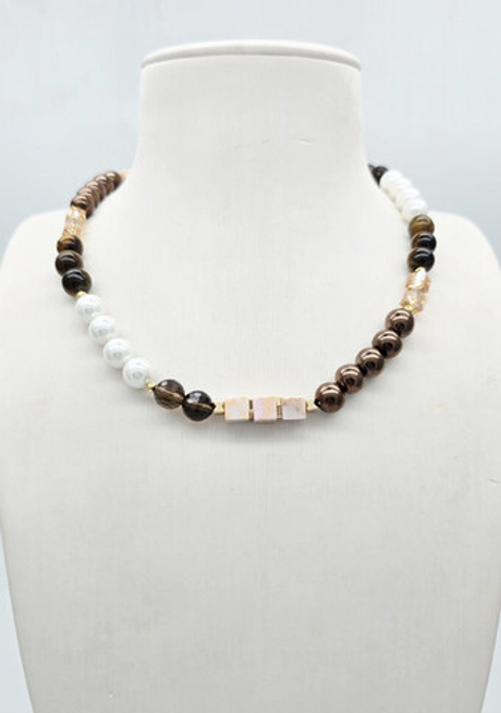 91003701 Колье Selena Pearls