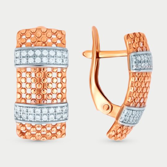 Серьги золотые