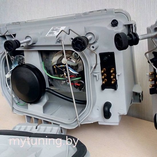 Передние фары CHROME для Mercedes E W124 (93-95)