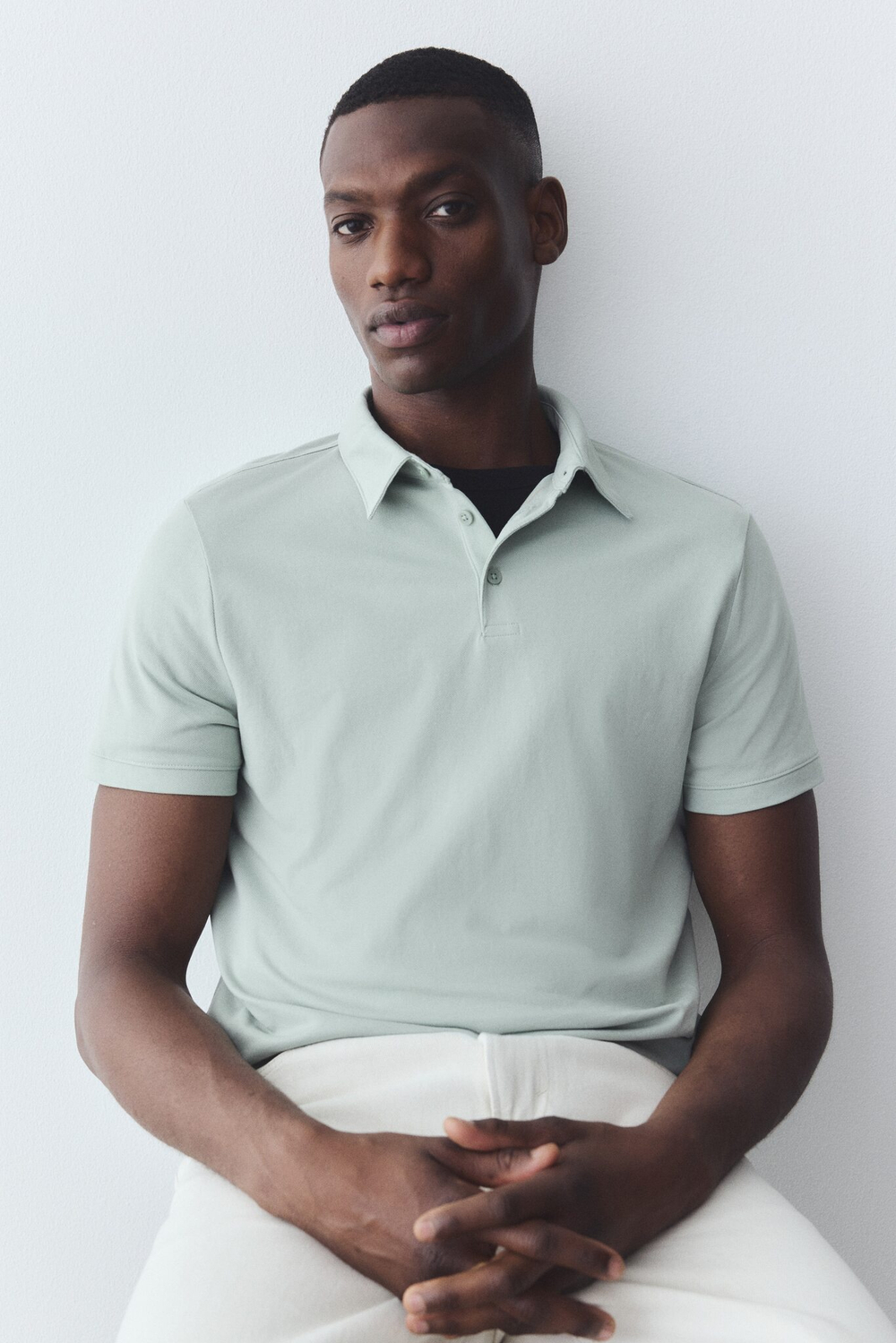 Рубашка поло coolmax® slim fit