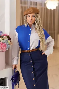 Рубашка IH-3470 Фабрика Моды