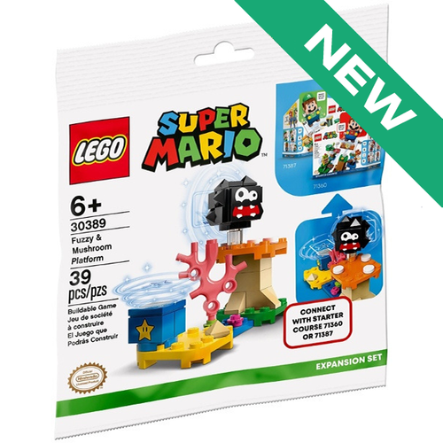 NEW Пушистик и грибная платформа - Expansion Set polybag 30389