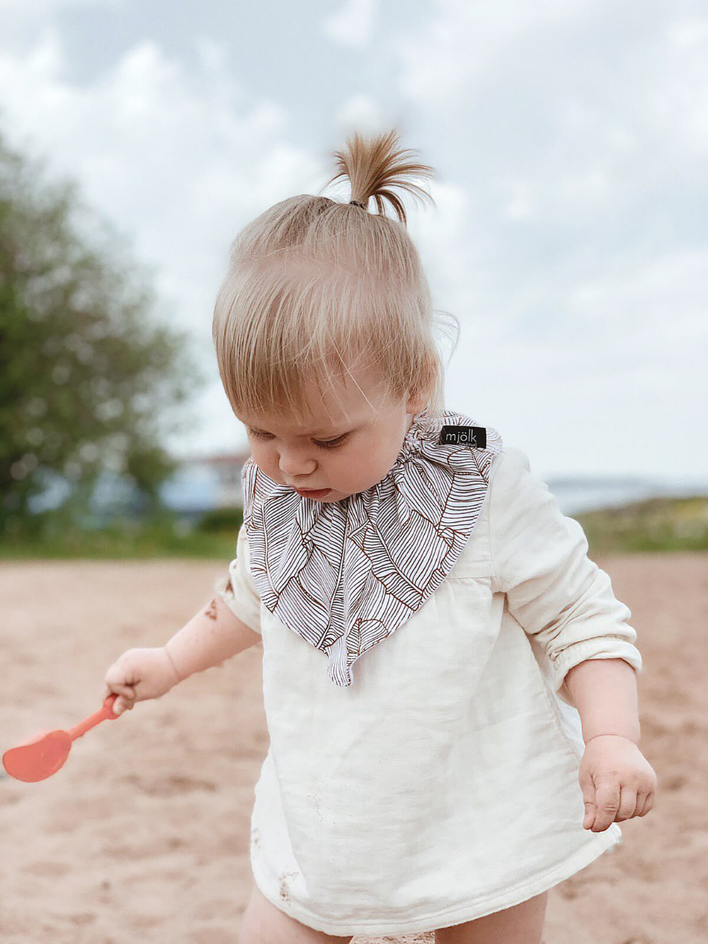 Сет из 2х нагрудников Mjölk Mini Palm Tree/Хлопок