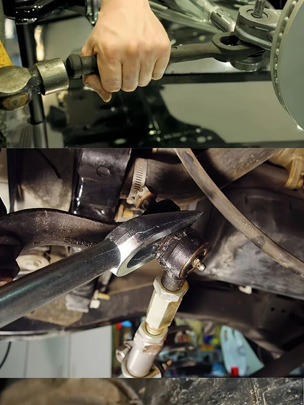 Съемник шаровых опор вилочного типа и рулевых тяг, вилка (5 предметов). Набор вилочных съемников шаровых соединений