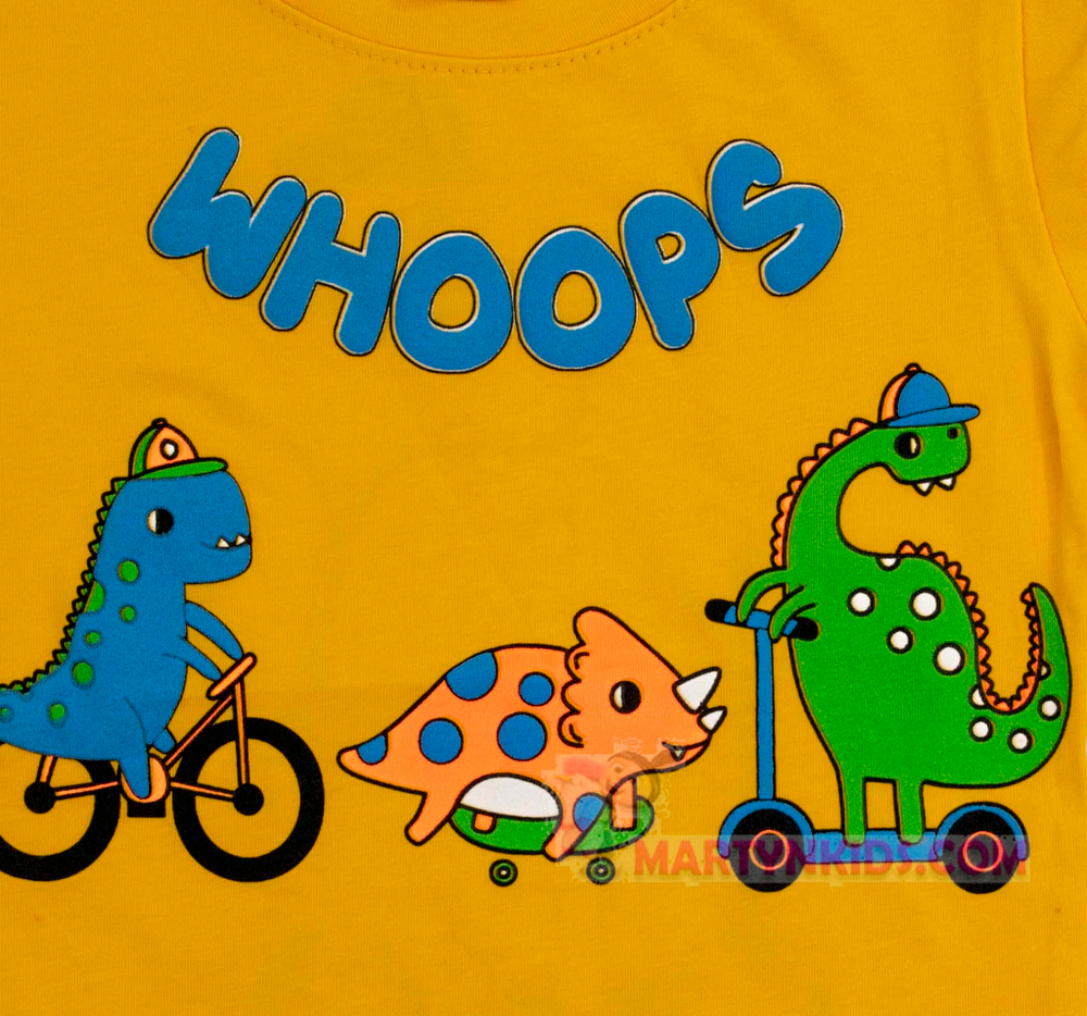 футболка DINO на колесиках Whoops 4898