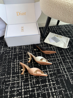 Christian Dior Tribales Heeled Slide (6 colors)
