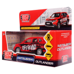 Модель ин. мет. "Mitsubishi Outlander Спорт" 12см, двери, багаж, коробка OUTLANDER-SPORT (Технопарк)