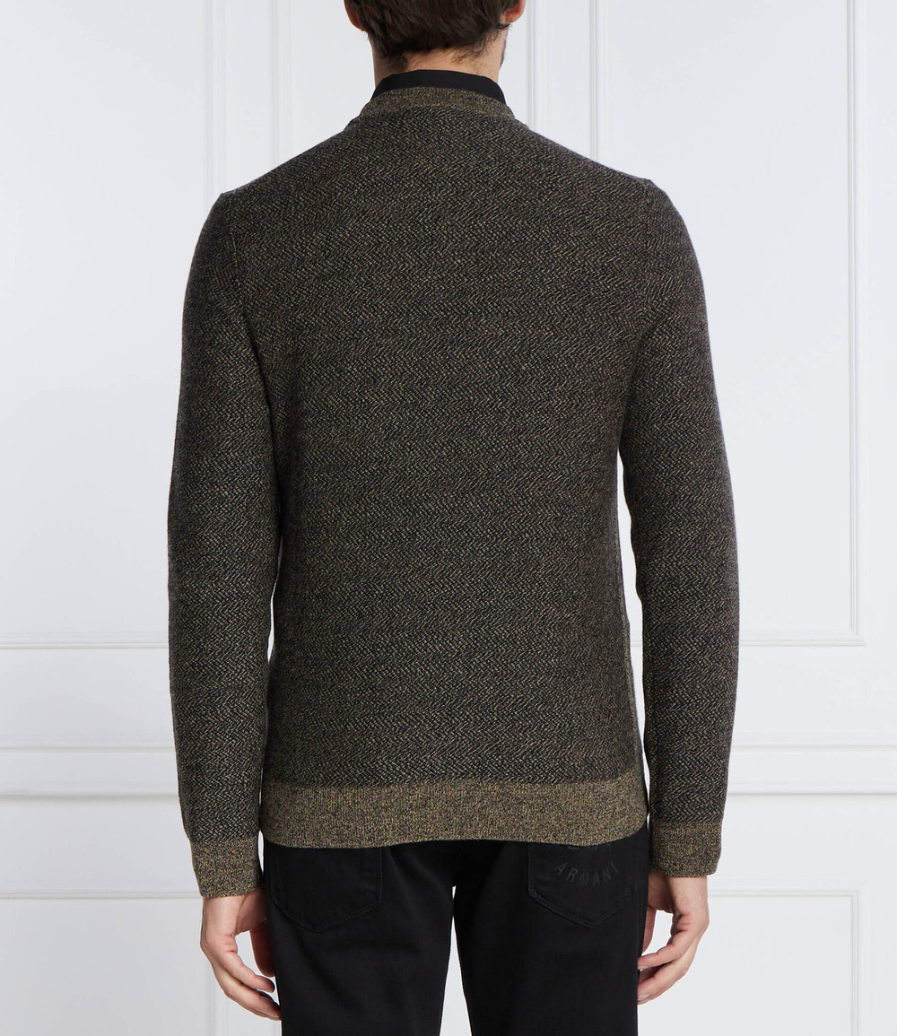 Хлопковый свитер marameo BOSS BLACK - коричневый(50500662)