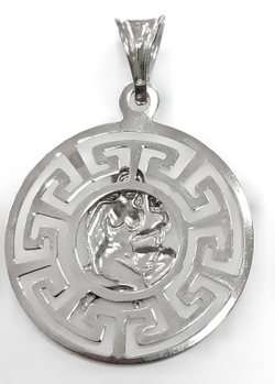 Ювелирная подвеска "Дева", серебро