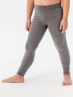 Кальсоны детские термо серый меланж