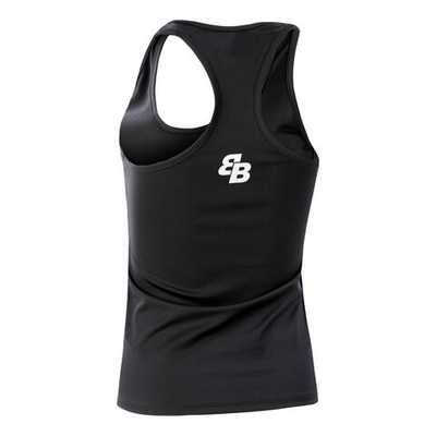 Женская теннисная майка BB by Belen Berbel Basica Tank Top Women - Black, White