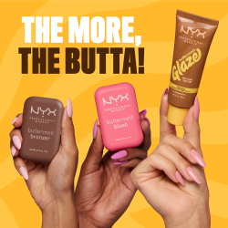 NYX Professional Makeup Buttermelt Glaze - Тонирующий крем для лица с SPF 30 оттенок 10 Chocolate Butta, 30 ml