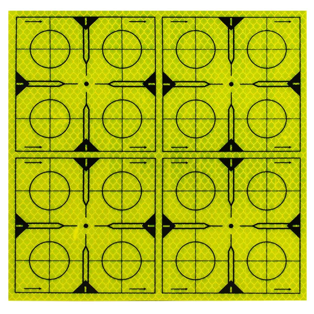 Отражатель пленочный RGK 90*90 мм (4 шт.), желтый