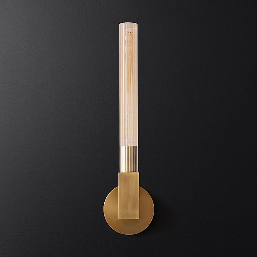 Настенный светильник Cannele 1 brass