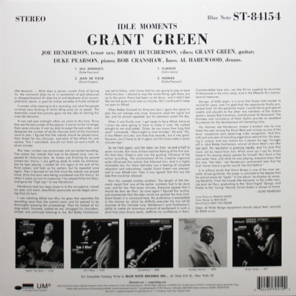 Grant Green / Idle Moments (LP)