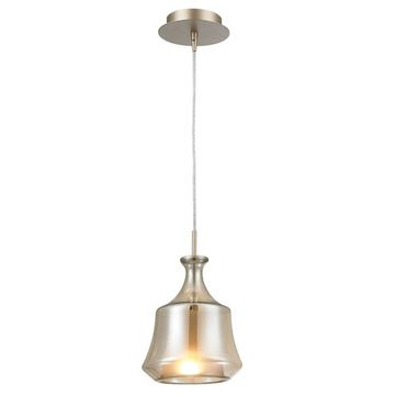 Подвес 1*E14 808023 шампань/коньячный Forma Lightstar