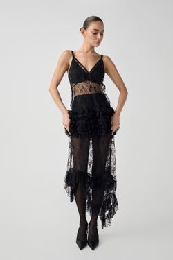 Юбка из кружева