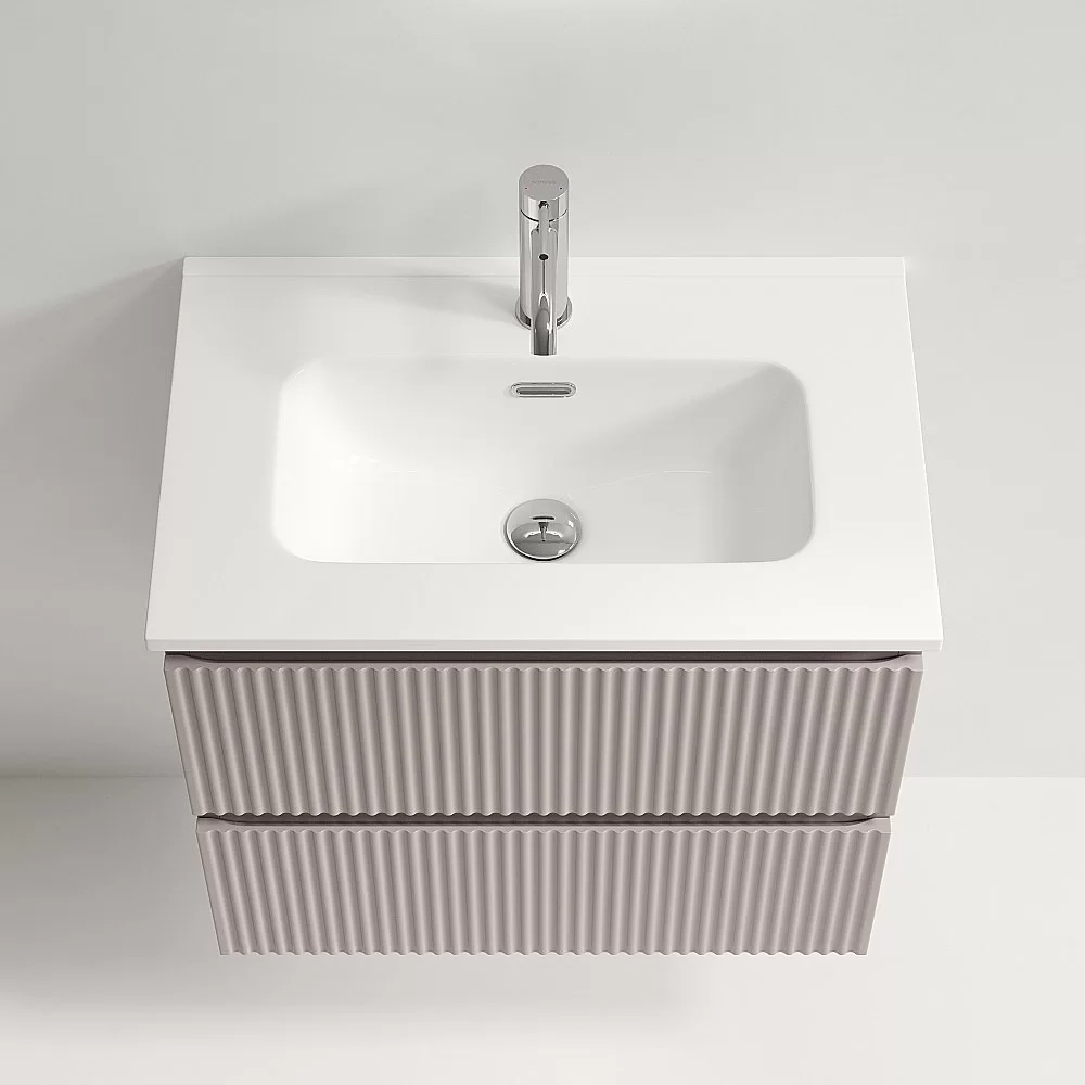 Тумба с раковиной Sancos Snob R SNR60/39SM/CN7025 Doha Soft