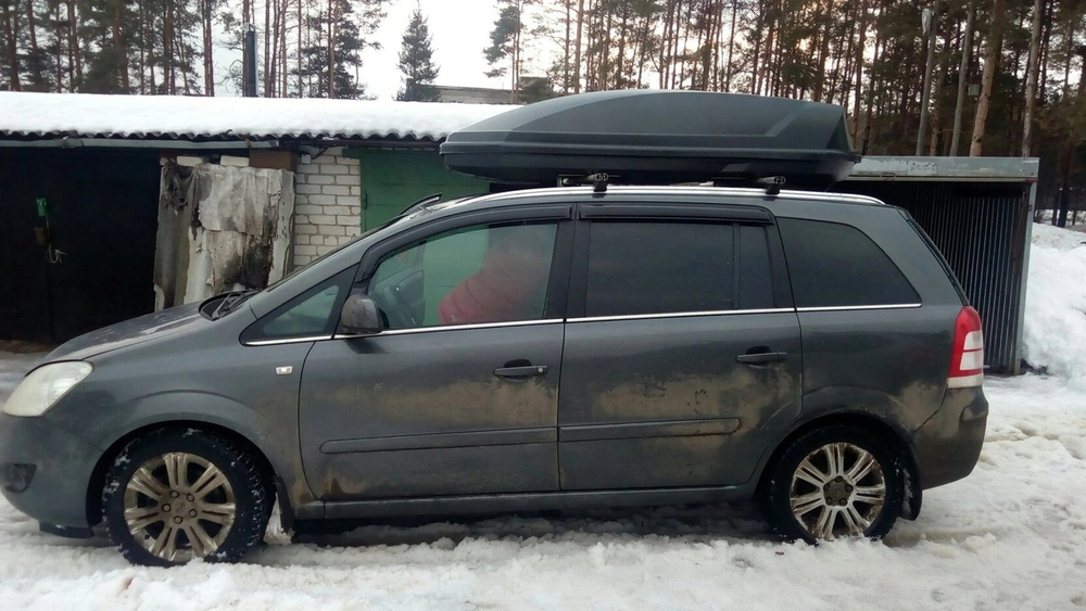 Автобокс Way-box 520 на Opel Zafira