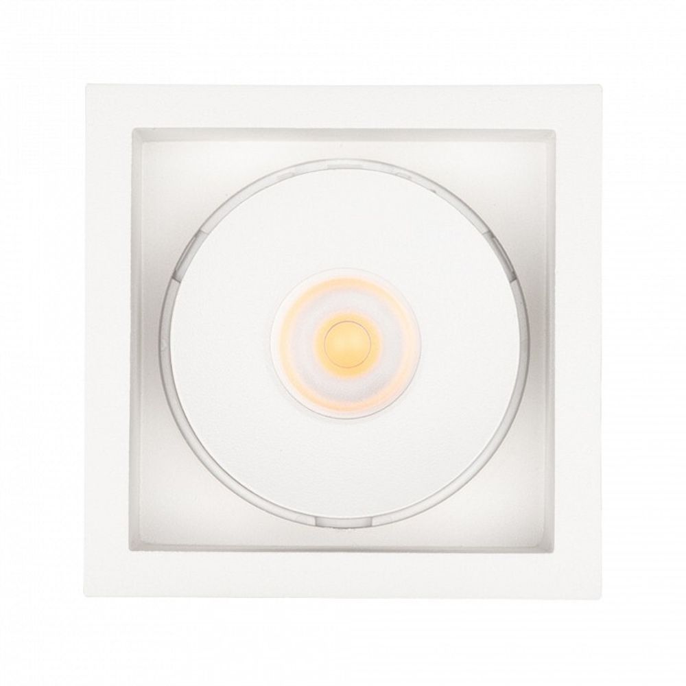 Встраиваемый светильник Arlight CL-SIMPLE-S80x80-9W Warm3000 (WH, 45 deg) 026874