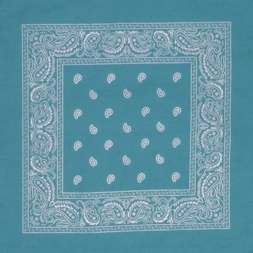 Бандана изумрудная капельками (019)