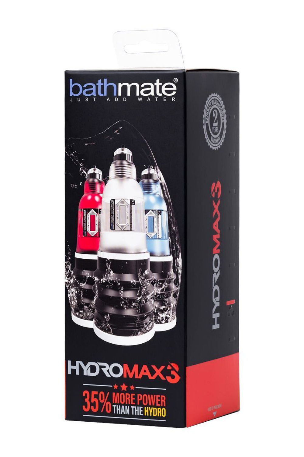 Красная гидропомпа HydroMAX3