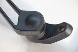 Mirror set, alu, 10mm mount, superlight, Scarlet