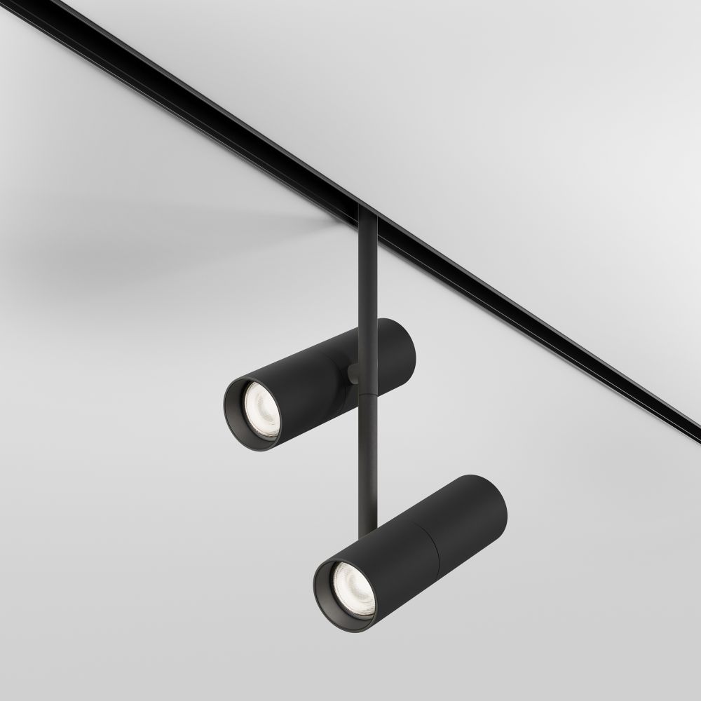 Трековый светильник светодиодный Maytoni Exility   TR005-2-2X12W4K-B