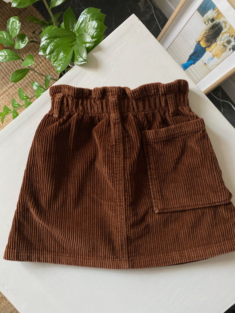 Вельветовая юбка  Zara, 116