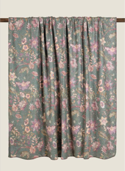 Плед Frati SOFT BAMBOO ENGLISH MORRIS Frati Home 150x200 Зеленый