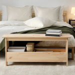 Скамья садовая - IKEA PERJOHAN, 45х100 см, бежевый, ПЭРЙОХАН ИКЕА