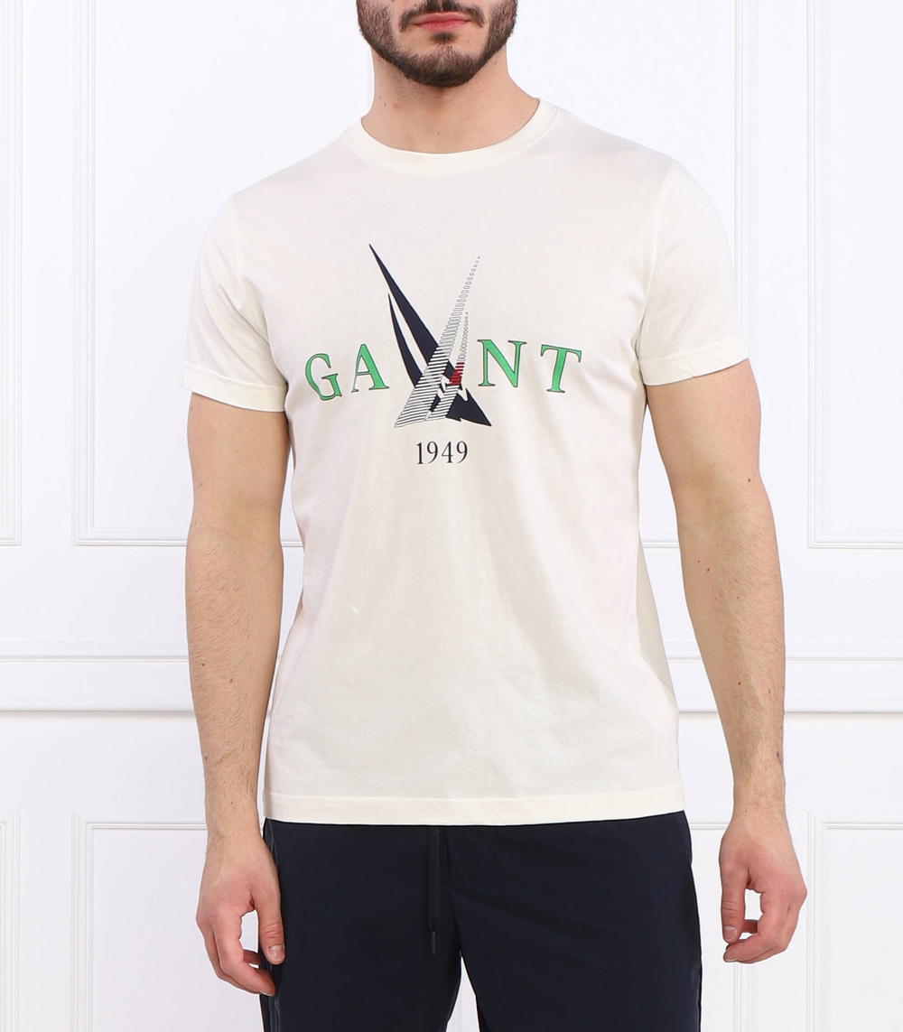 Футболка SAIL Gant - экрю(2003163)