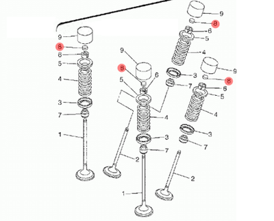 Шайба регулировочная для снегоходов Yamaha 3LD12168M100