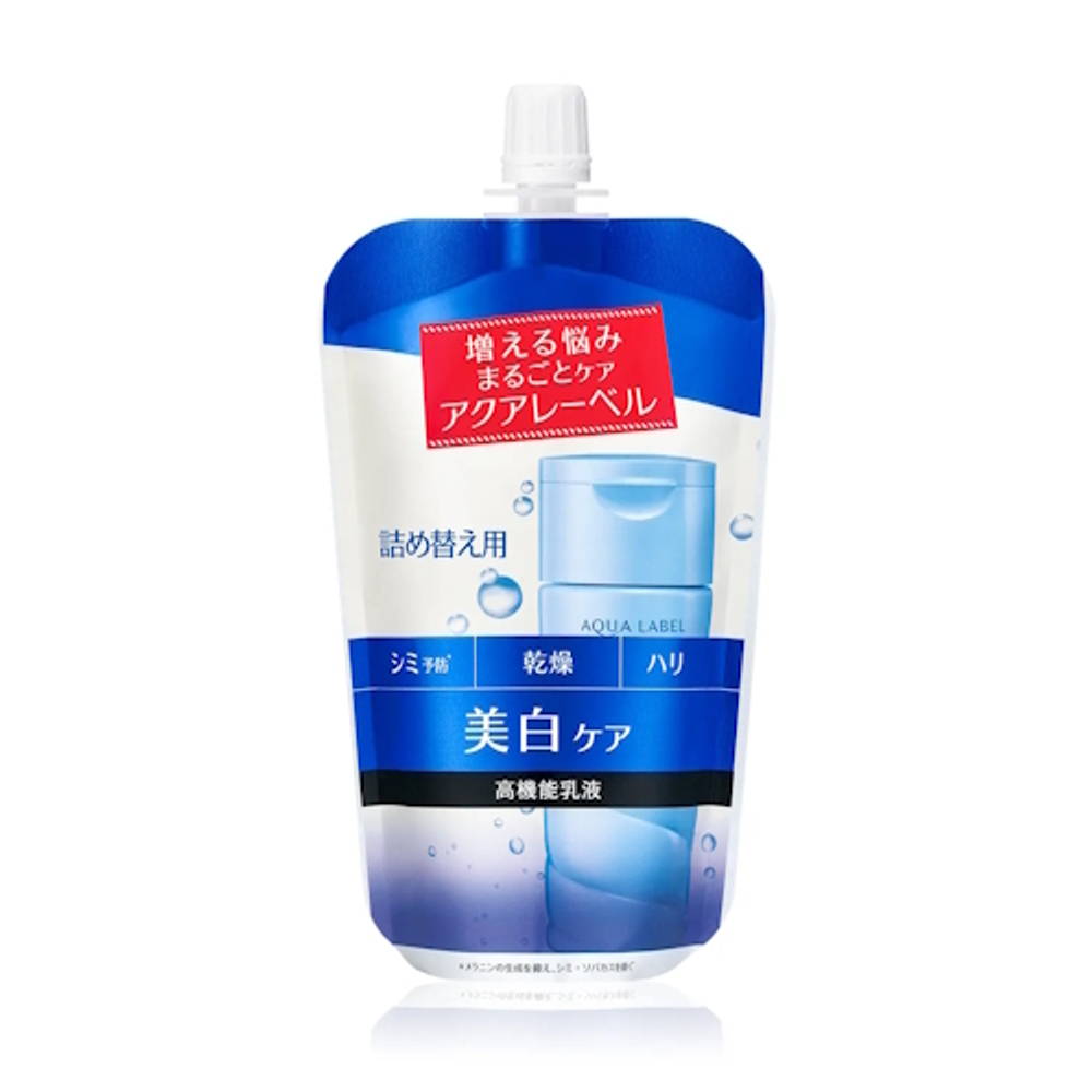 Молочко Aqua Label Brightening Care. Shiseido