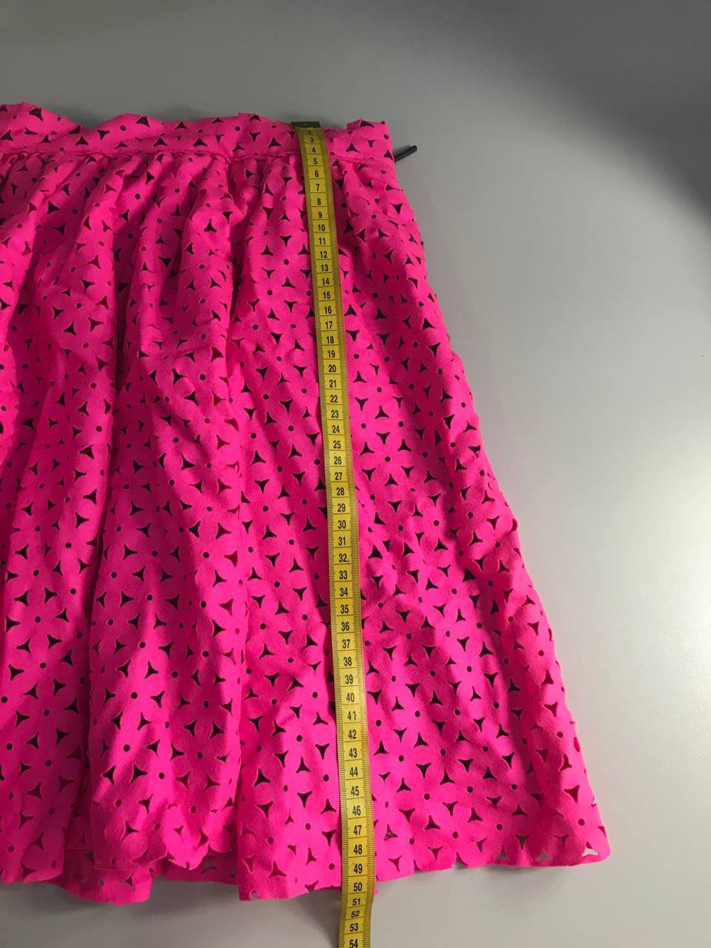 Юбка яркого цвета из шерсти, визуально 44 размер, новая