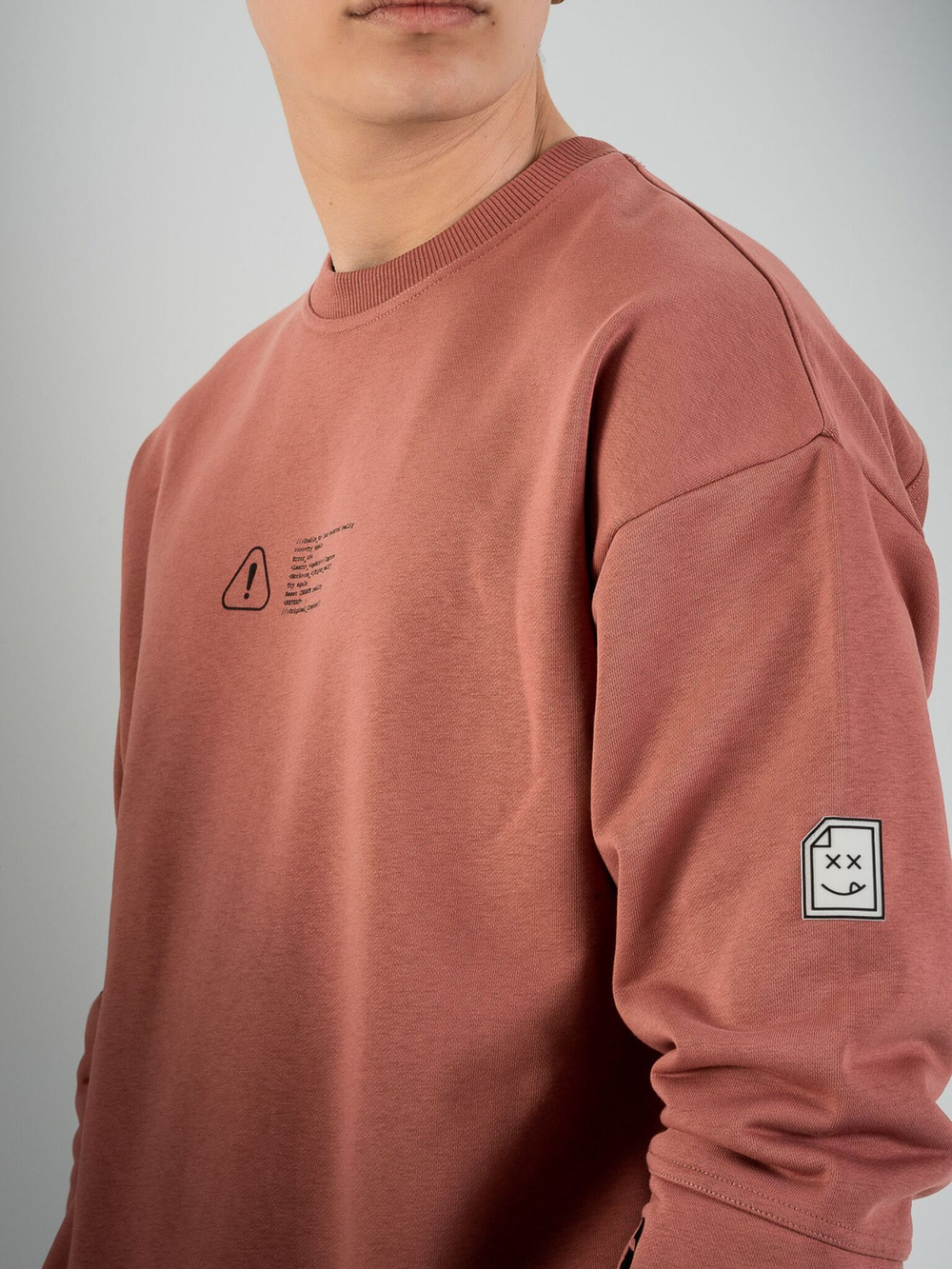 Свитшот мужской ORIGINAL CREATOR ERROR_404 SWEATSHIRT, Розовый