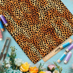 Ткань Ниагара Софт пятна леопарда