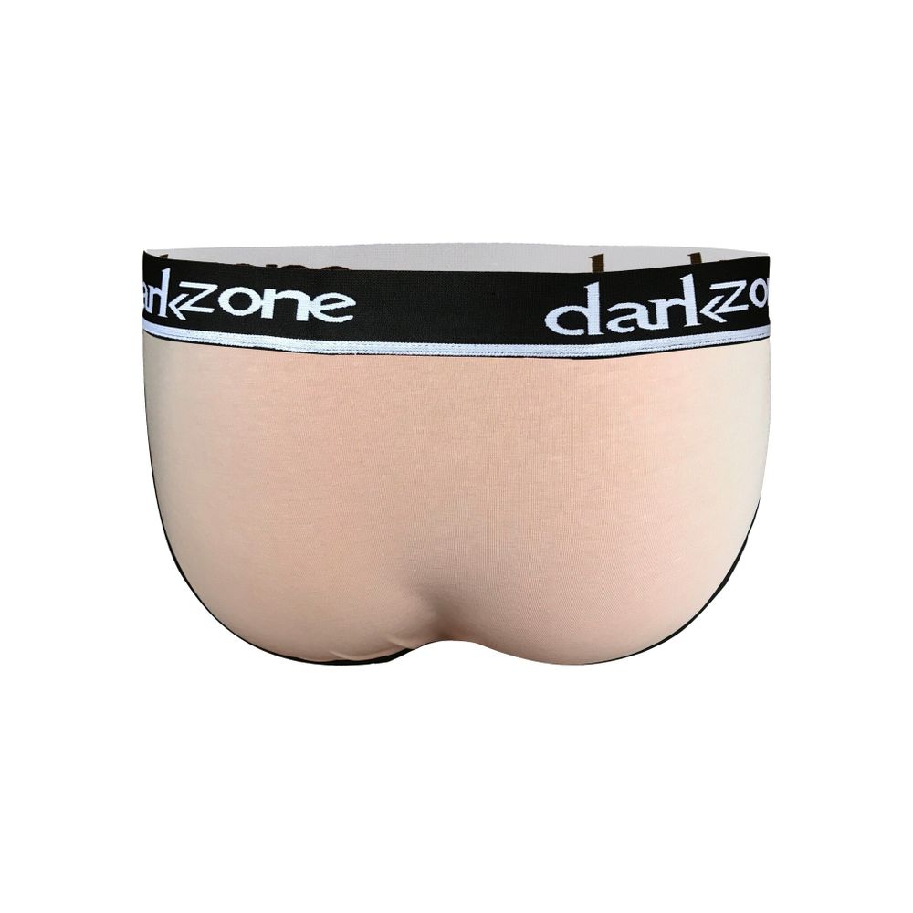 Мужские трусы брифы с вырезом розовые DARKZONE DZN6258