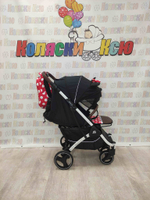 Коляска прогулочная Baballo Future 2024 Минни-маус (белая рама)