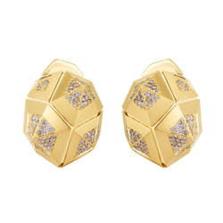 Серьги с Бриллиантами Шампань, E0191-1/1