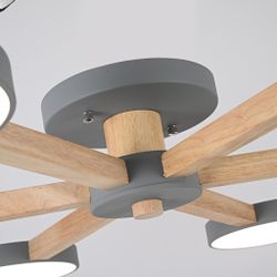 Потолочная Люстра Turna 6 Gray By Imperiumloft