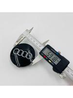 Колпачки заглушки на литые диски с эмблемой Audi 60 мм 4 шт