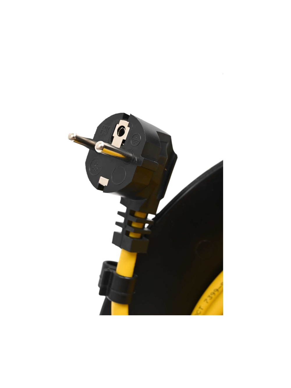 Силовой удлинитель Inforce на катушке 4 гнезда, с/з ПВС 3х1,5 16A 10м IP20 GRANITE ZG 09-15-09