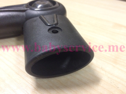 Шарнир ручки овал 42*22 овал 20*30