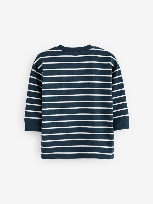 Лонгслив для мальчика Next N22-024, Темно-синий