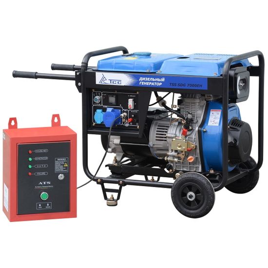 Дизельный генератор "TSS" SDG 7000EH с АВР